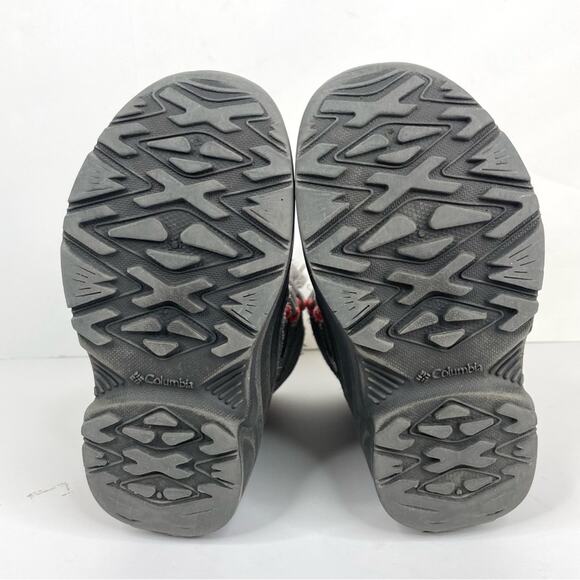 Columbia Bugaboot III Gray Pink Insulated Waterproof Boot Size 1 (Little kid) - Picture 10 of 12